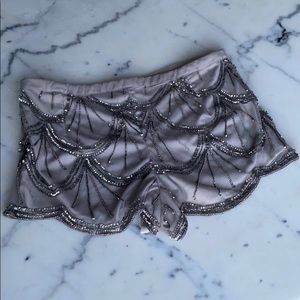 Urban Outfitters Beaded and Sequin Shorts